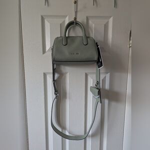 Nine West Sage Green Crossbody Mini Bag New With Defects Pastel Mint